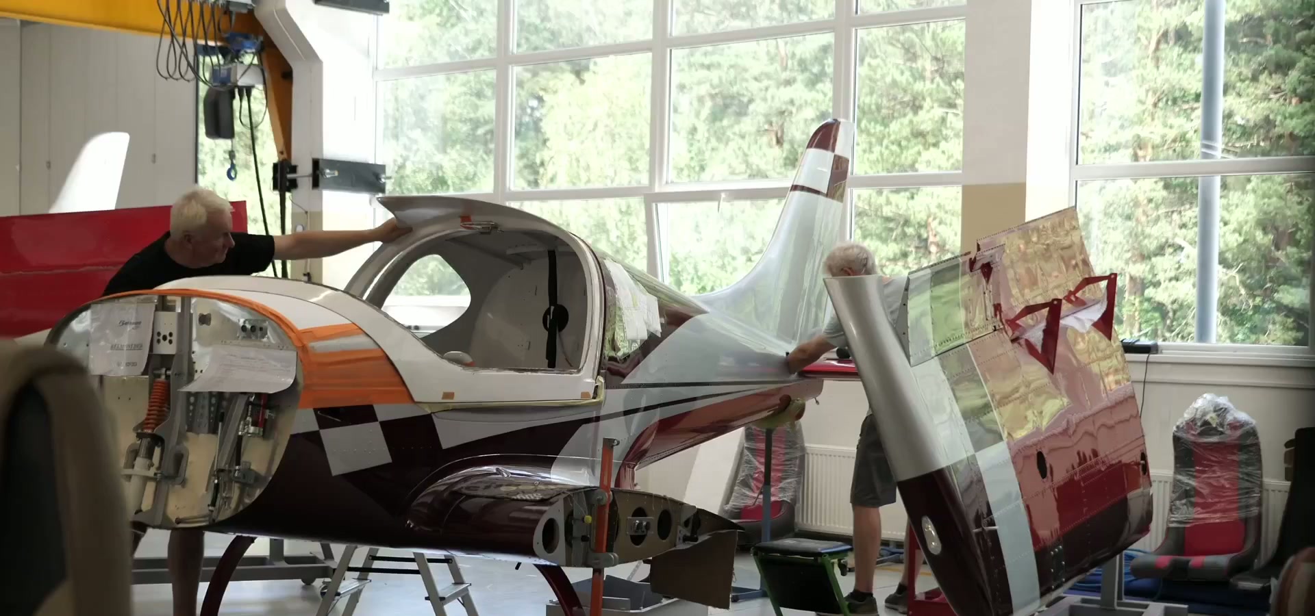 Belmont team working on aircraft production